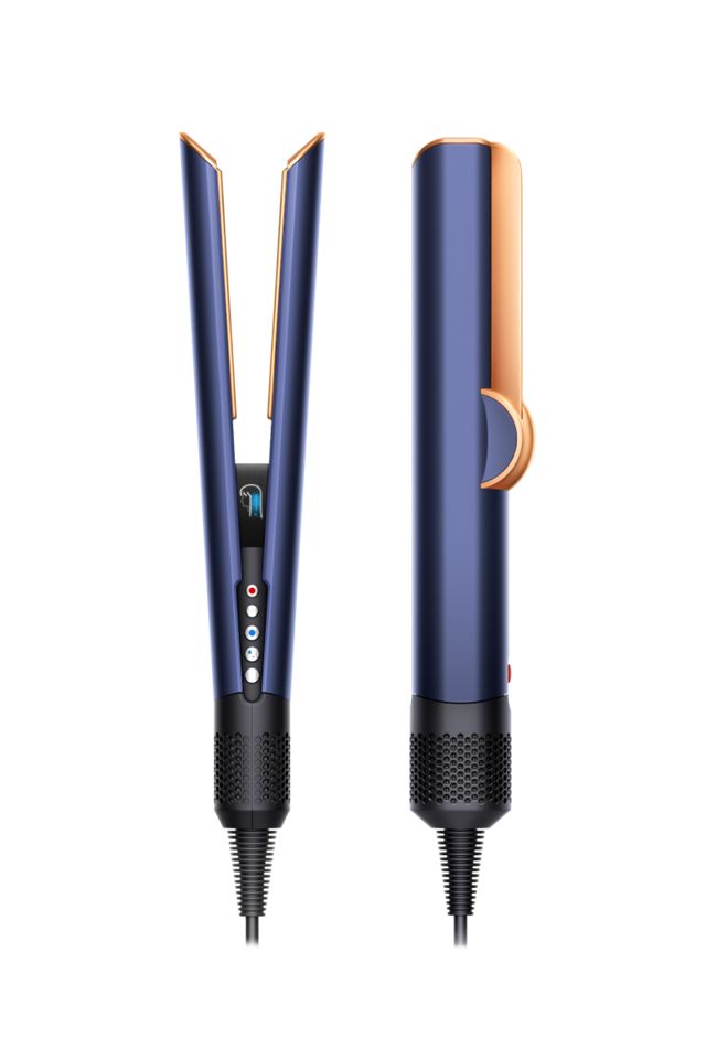 Lisseur séchant Dyson Airstrait™ (Bleu de Prusse/Cuivré)