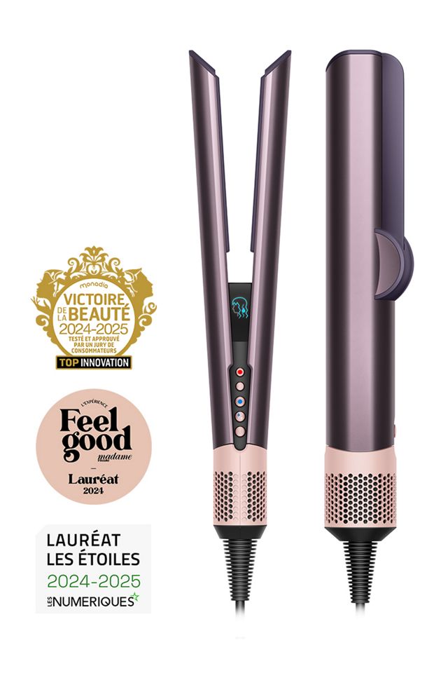 Lisseur séchant Dyson Airstrait™ (Jaspe Fleur de Prunier)